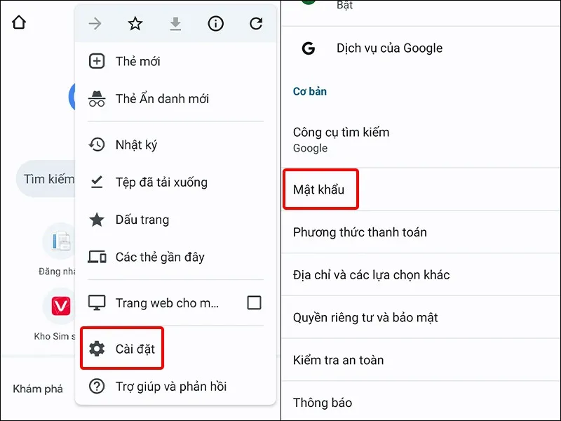 Hướng dẫn nhập mật khẩu Microsoft Edge từ trình duyệt Chrome trên điện thoại cực dễ