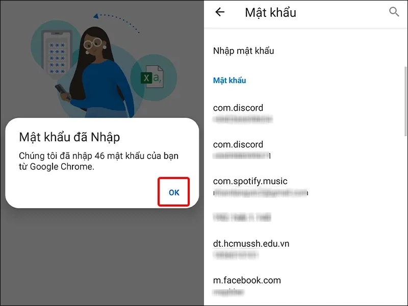 Hướng dẫn nhập mật khẩu Microsoft Edge từ trình duyệt Chrome trên điện thoại cực dễ