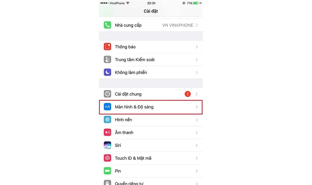 Hướng dẫn phóng to màn hình iPhone trong một nốt nhạc