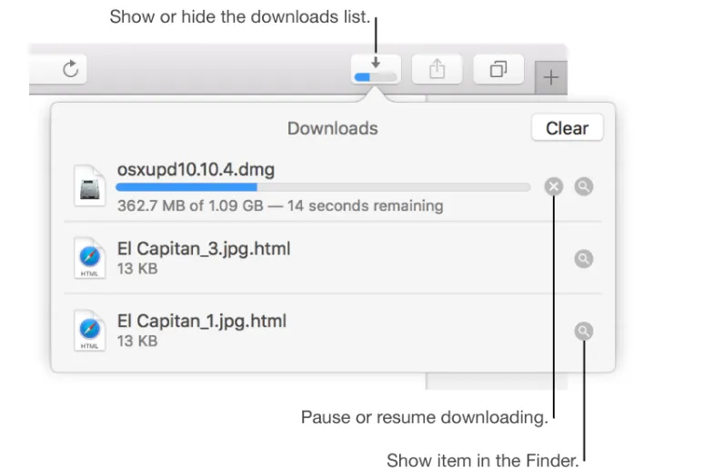Hướng dẫn quản lý các tệp tải xuống Safari trên máy Mac