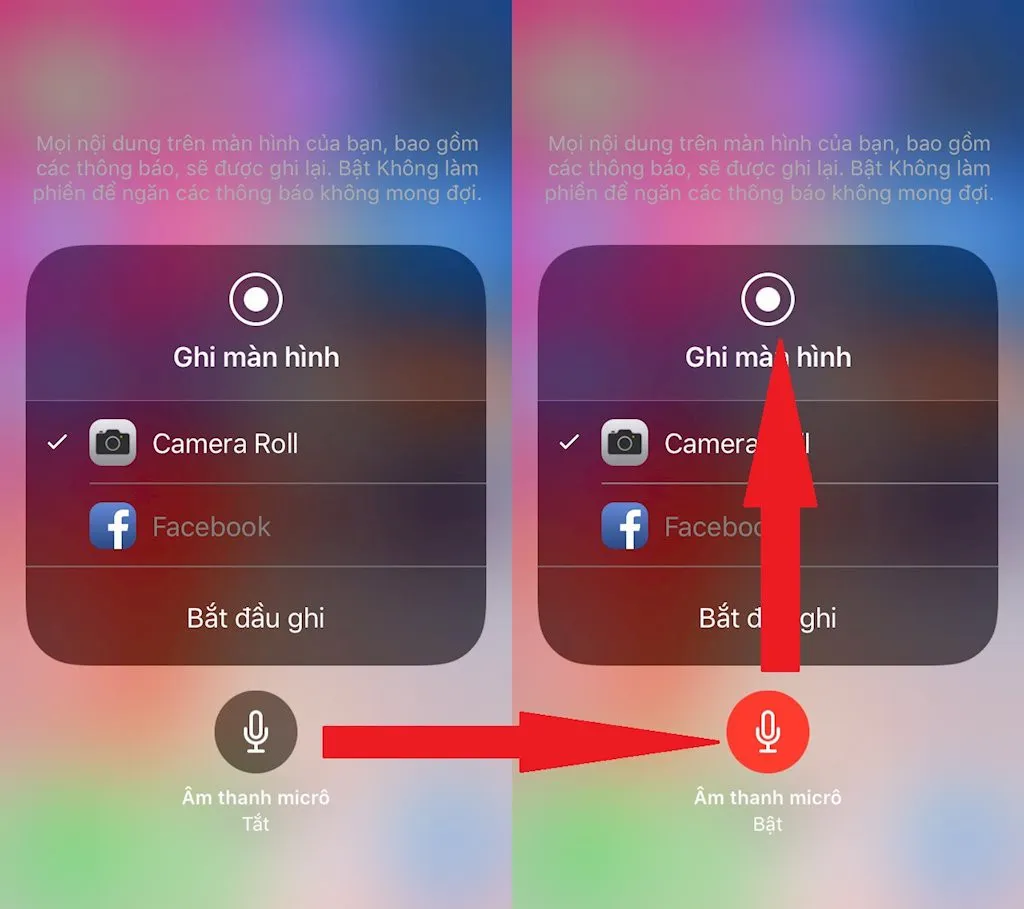 Hướng dẫn quay video màn hình có âm thanh trên iOS 11