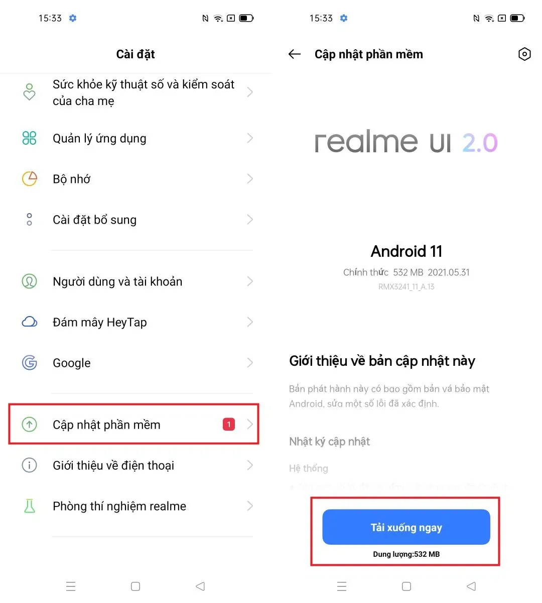 Hướng dẫn sử dụng cơ bản realme 8 5G