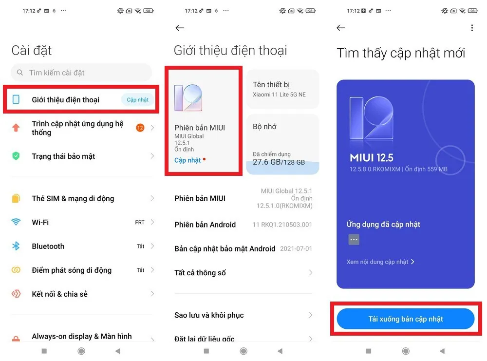 Hướng dẫn sử dụng cơ bản Xiaomi 11 Lite 5G NE