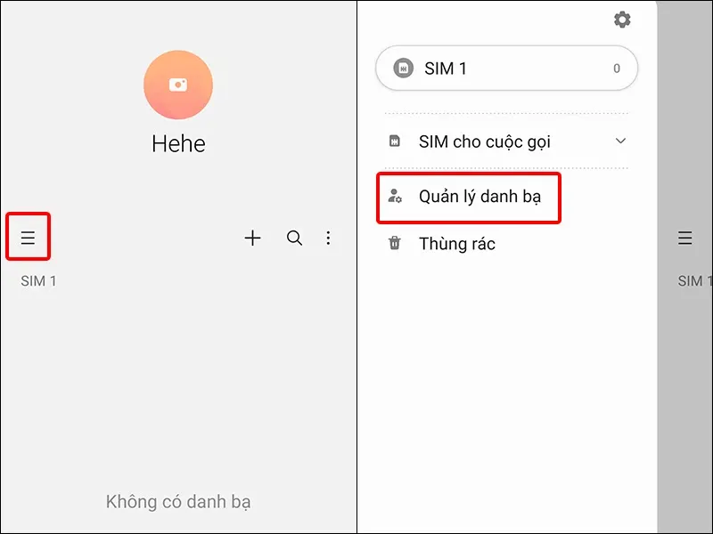 Hướng dẫn sử dụng danh bạ Google thay vì danh bạ Samsung