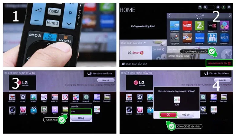 Hướng dẫn sử dụng điều khiển Tivi LG chi tiết nhất