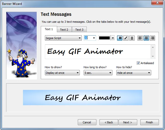 Hướng dẫn sử dụng Easy GIF Animator