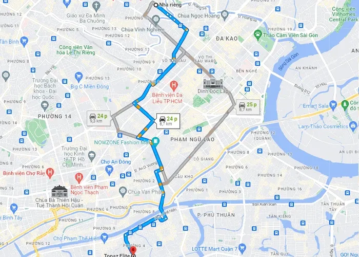 Hướng dẫn sử dụng Google Maps chỉ đường chi tiết và hiệu quả nhất