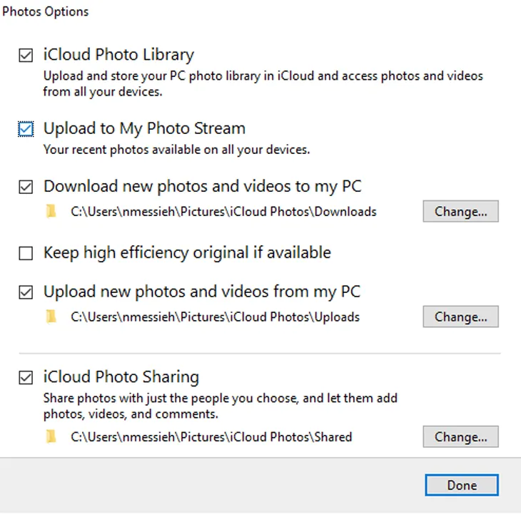 Hướng dẫn sử dụng iCloud Drive PC trên Windows 10