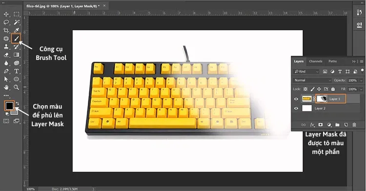 Hướng dẫn sử dụng Layer Mask trong Photoshop đầy đủ và chi tiết