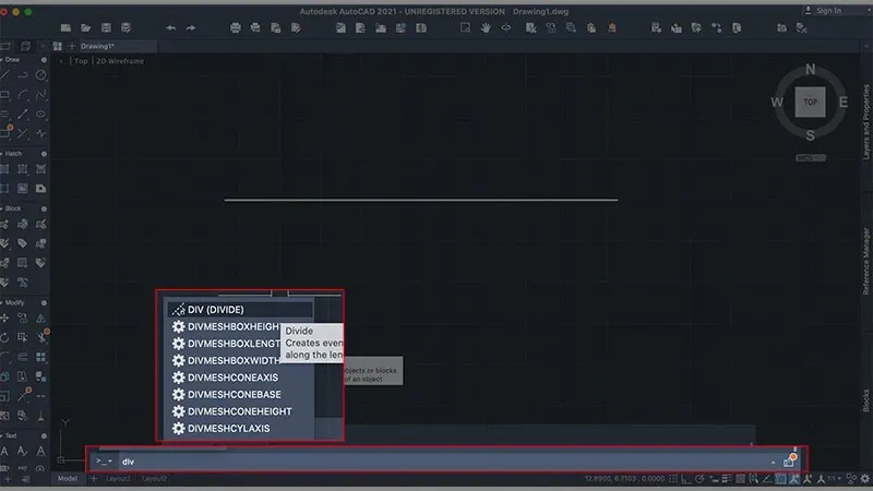 Hướng dẫn sử dụng lệnh chia đoạn thẳng trong CAD chỉ trong 2 phút