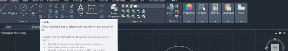Hướng dẫn sử dụng lệnh Hatch trong AutoCAD chi tiết, dễ hiểu nhất