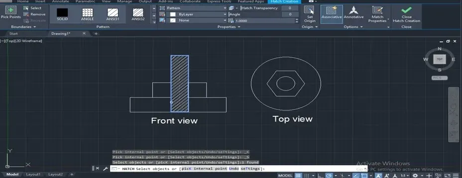 Hướng dẫn sử dụng lệnh Hatch trong AutoCAD chi tiết, dễ hiểu nhất