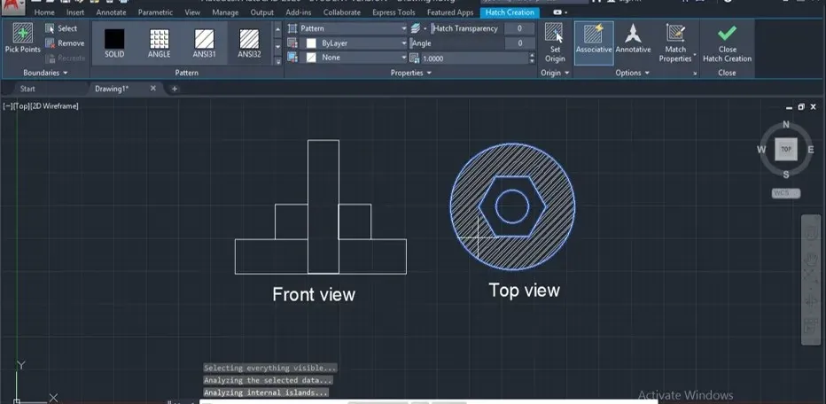 Hướng dẫn sử dụng lệnh Hatch trong AutoCAD chi tiết, dễ hiểu nhất