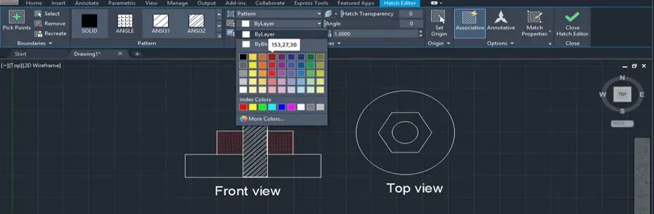 Hướng dẫn sử dụng lệnh Hatch trong AutoCAD chi tiết, dễ hiểu nhất