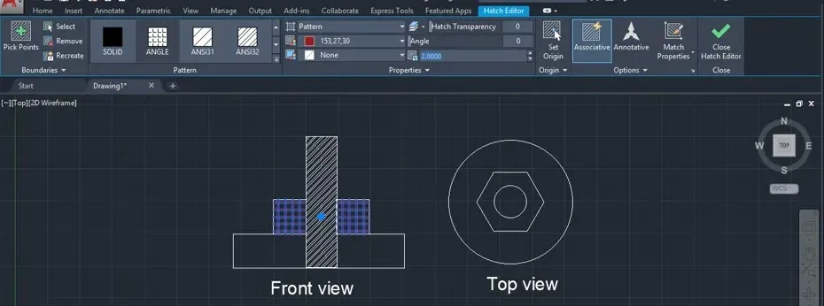 Hướng dẫn sử dụng lệnh Hatch trong AutoCAD chi tiết, dễ hiểu nhất