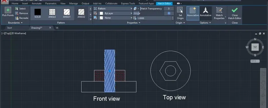 Hướng dẫn sử dụng lệnh Hatch trong AutoCAD chi tiết, dễ hiểu nhất