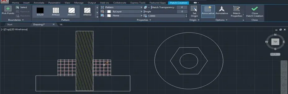 Hướng dẫn sử dụng lệnh Hatch trong AutoCAD chi tiết, dễ hiểu nhất