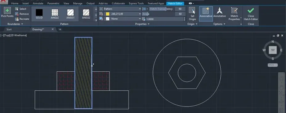 Hướng dẫn sử dụng lệnh Hatch trong AutoCAD chi tiết, dễ hiểu nhất