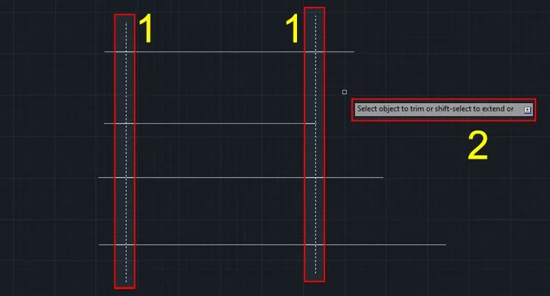 Hướng dẫn sử dụng lệnh trim trong CAD để cắt đối tượng dễ dàng