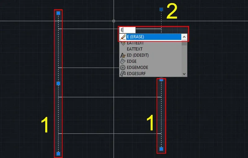 Hướng dẫn sử dụng lệnh trim trong CAD để cắt đối tượng dễ dàng