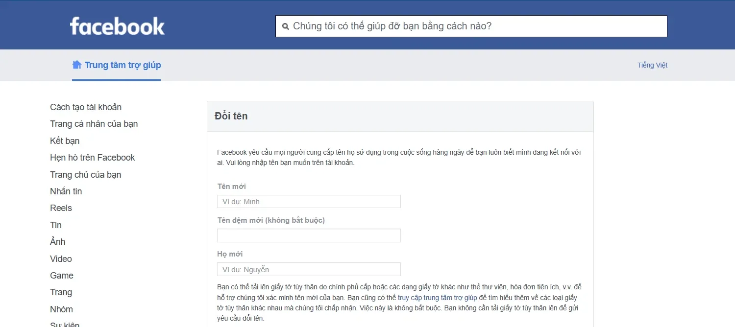 Hướng dẫn sử dụng Link 333 – cách tiện dụng để đổi tên tài khoản Facebook (Cập nhật đến T3/2024)