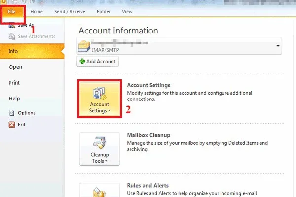 Hướng dẫn sử dụng Microsoft Outlook 2010