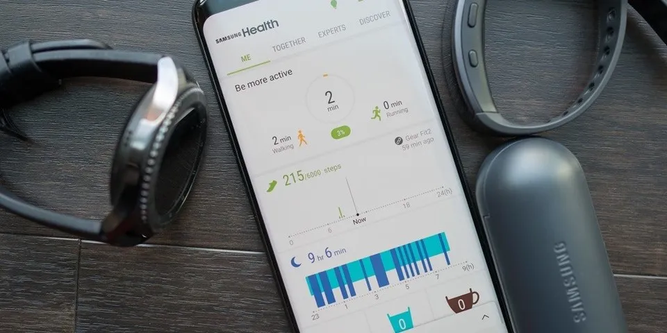 Hướng dẫn sử dụng Samsung Health trên Galaxy S8