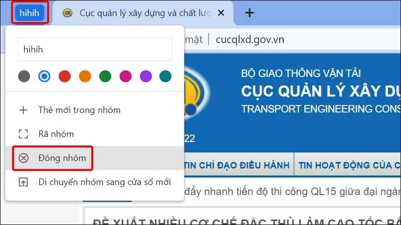 Hướng dẫn sử dụng Tab Groups trên Google Chrome một cách đơn giản