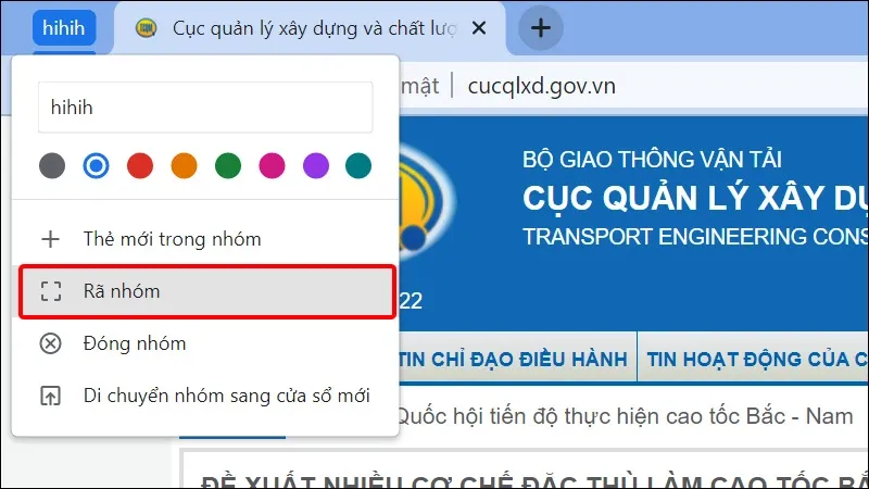 Hướng dẫn sử dụng Tab Groups trên Google Chrome một cách đơn giản