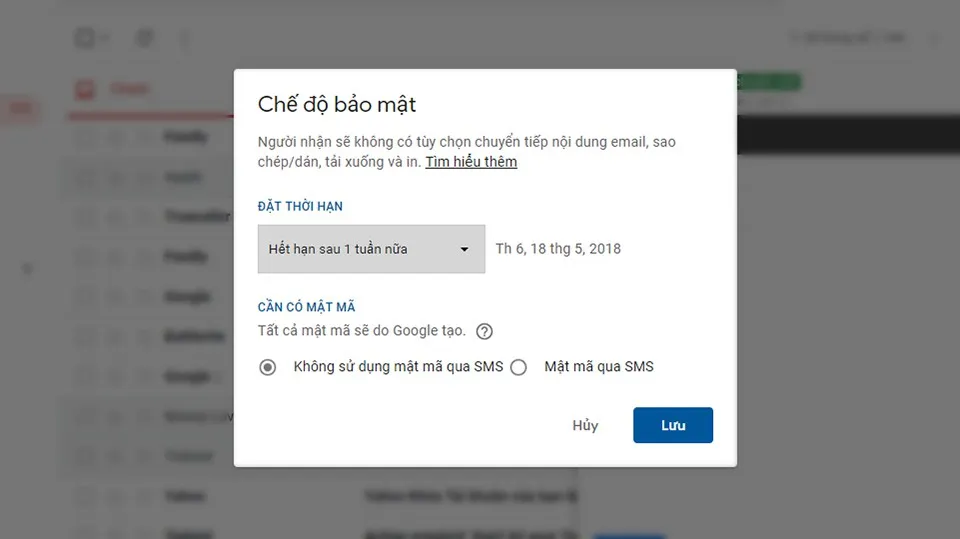 [Hướng dẫn] Sử dụng tính năng gửi Email bí mật mới trên Gmail