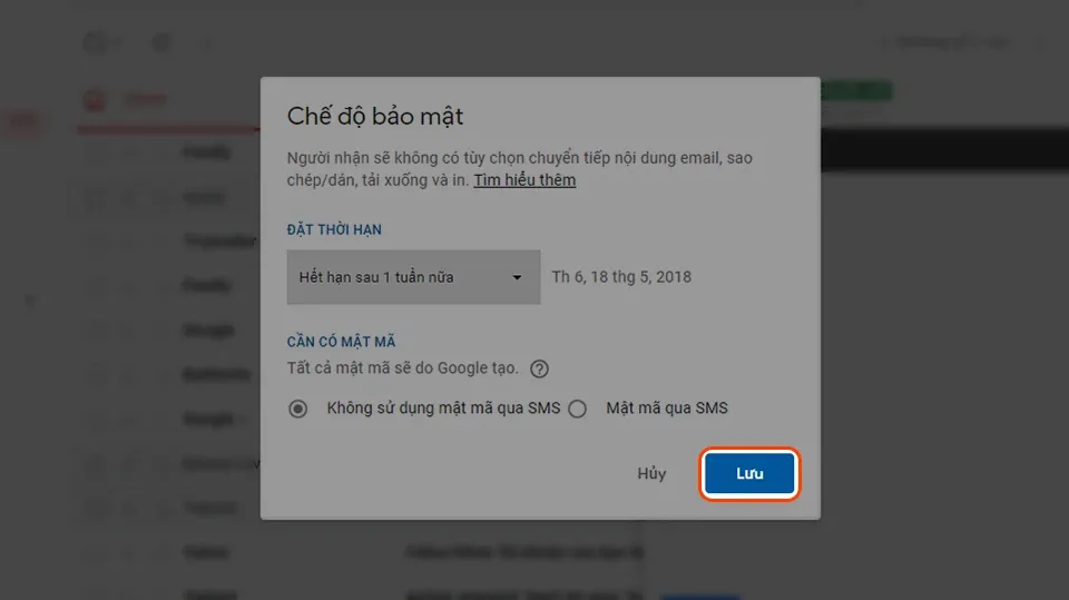 [Hướng dẫn] Sử dụng tính năng gửi Email bí mật mới trên Gmail