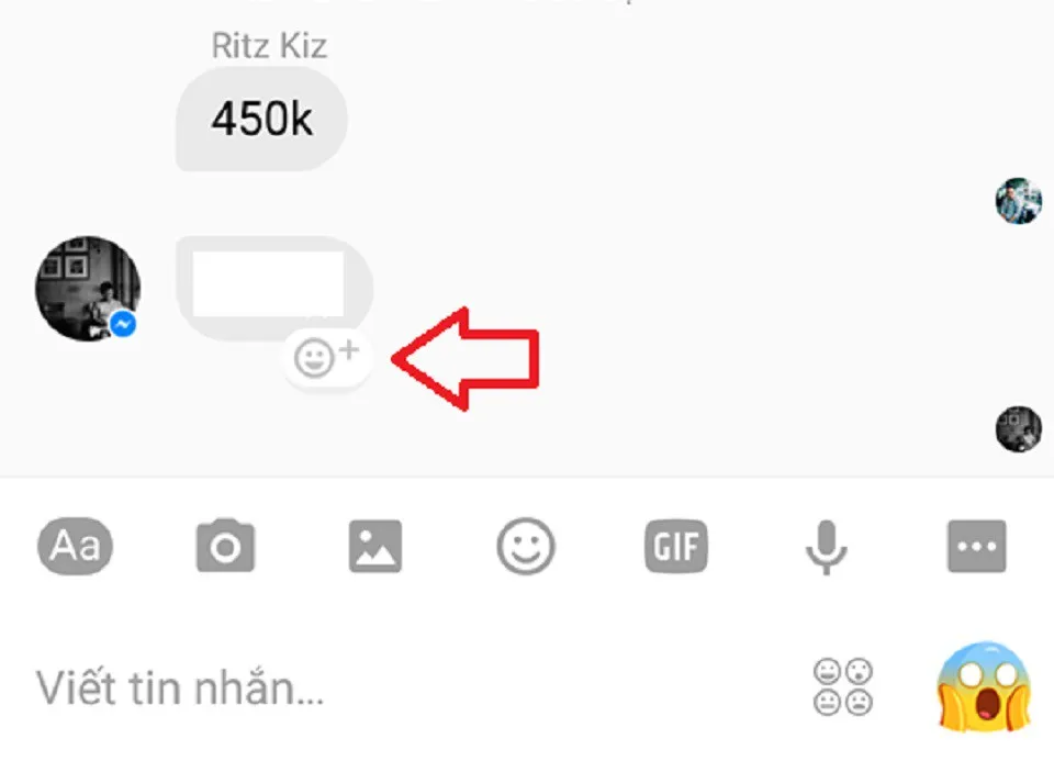 Hướng dẫn sử dụng tính năng Reaction (biểu tượng cảm xúc) trên Messenger