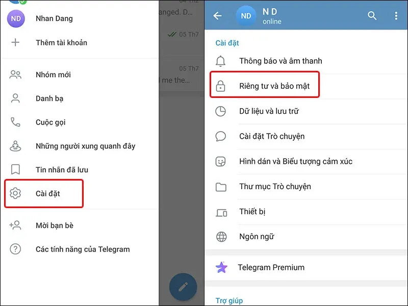 Hướng dẫn sử dụng tính năng tự động xóa tin nhắn trên Telegram vô cùng đơn giản