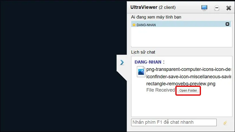 Hướng dẫn sử dụng Ultraviewer để gửi và nhận file đơn giản, nhanh chóng