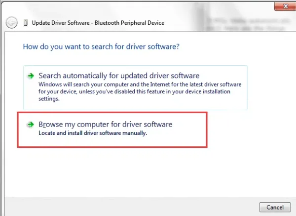 Hướng dẫn sửa lỗi Bluetooth peripheral device driver not found trên máy tính Windows
