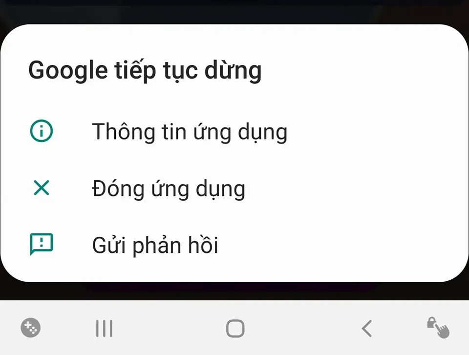 Hướng dẫn sửa lỗi Google tiếp tục dừng trên điện thoại Android