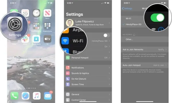 Hướng dẫn sửa lỗi iOS 14 không kết nối được WiFi