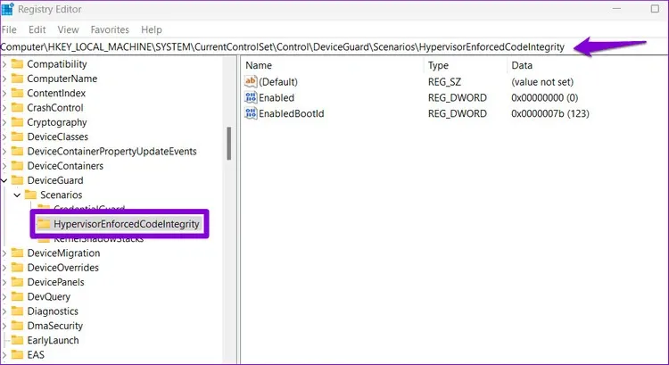 Hướng dẫn sửa lỗi Memory integrity is off trên Windows 11