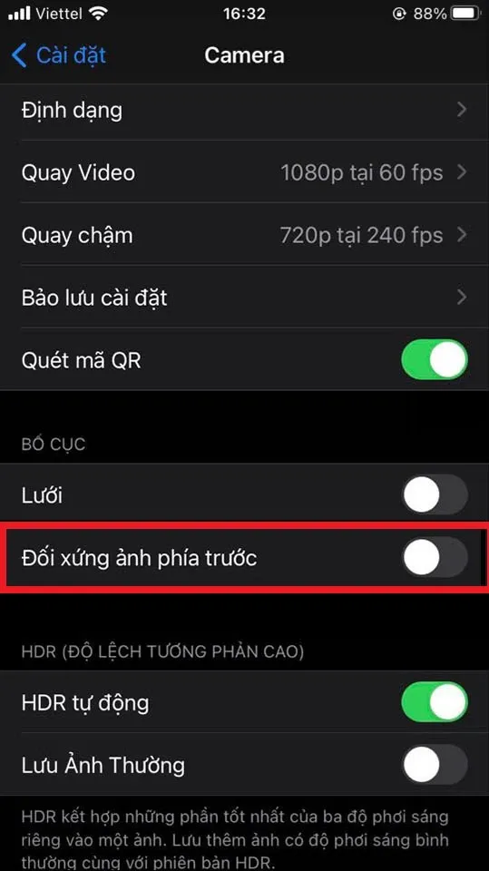 Hướng dẫn sửa lỗi ngược camera trước trên iPhone