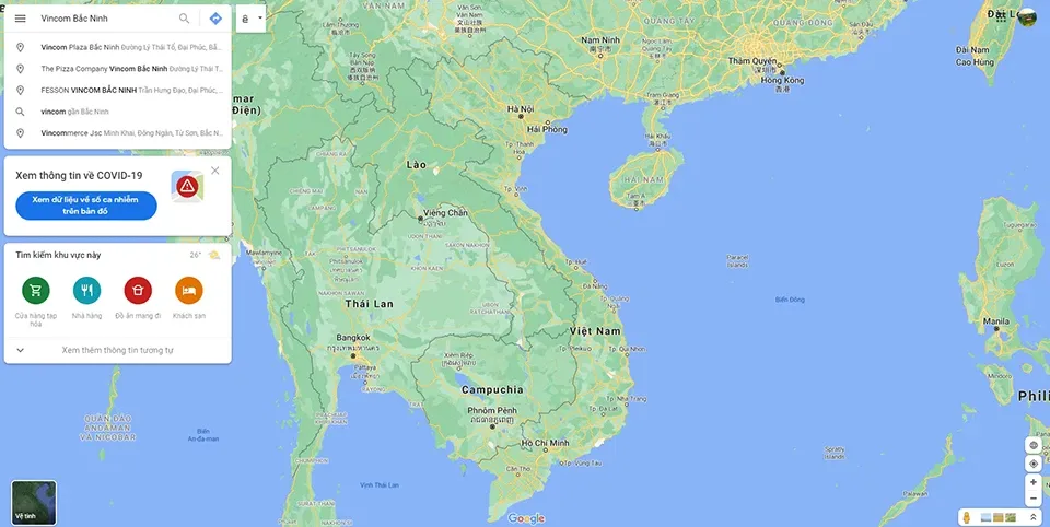 Hướng dẫn tải ảnh từ Google Maps về máy tính