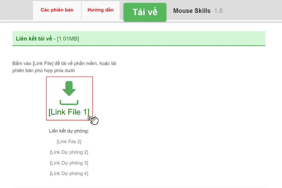 Hướng dẫn tải Basic Mouse Skills – Phần mềm luyện tập sử dụng chuột trên PC