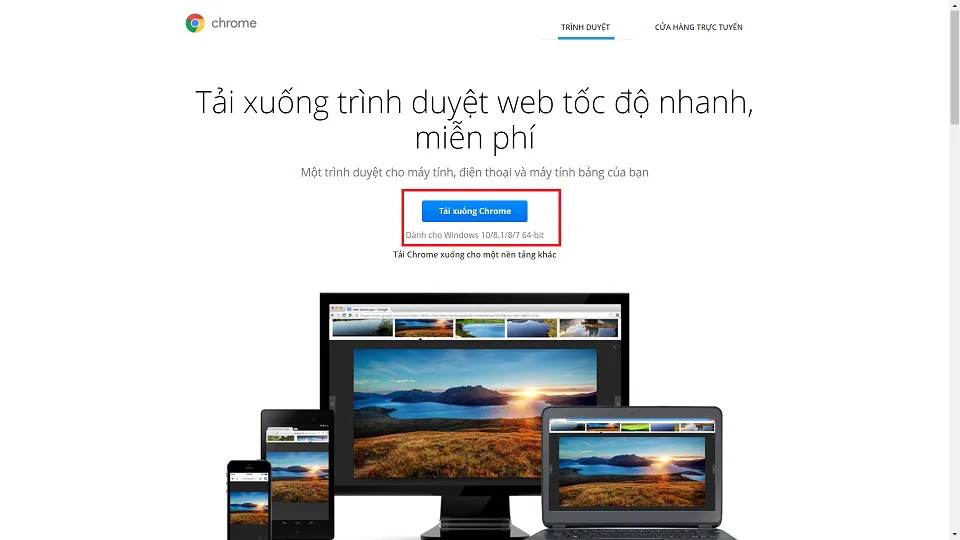 Hướng dẫn tải Chrome mới nhất 2017 về máy tính