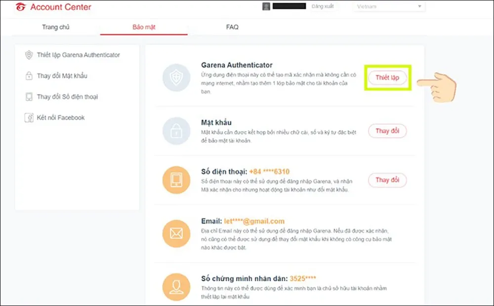 Hướng dẫn tải Garena Authenticator và cách lấy mã bảo mật tài khoản chi tiết nhất