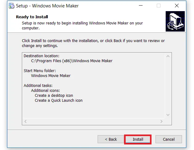 Hướng dẫn tải phần mềm làm video từ ảnh Microsoft Movie Maker và cài đặt