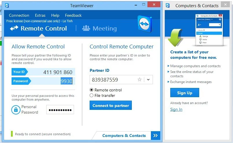 Hướng dẫn tải phần mềm TeamViewer mới nhất cho máy tính