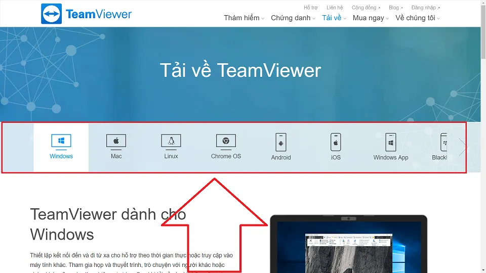 Hướng dẫn tải phần mềm TeamViewer mới nhất cho máy tính