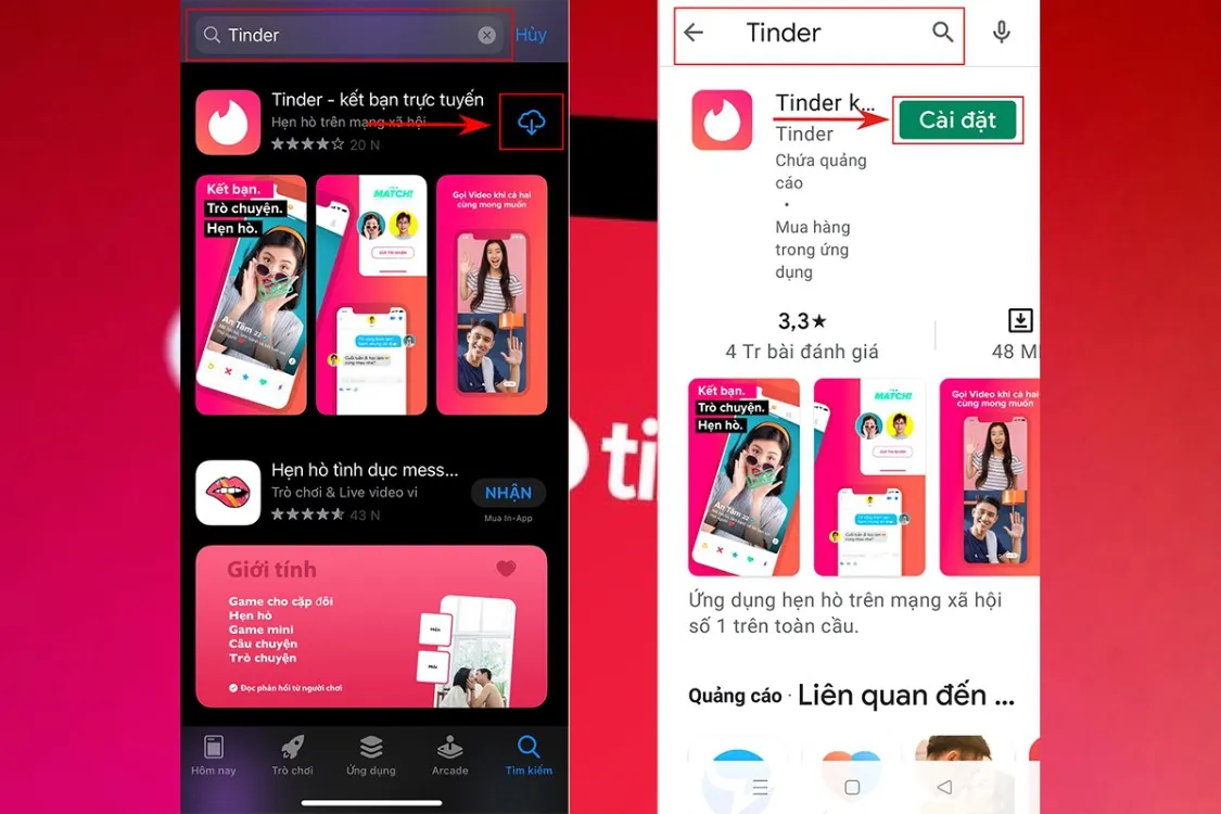 Hướng dẫn tải Tinder – Ứng dụng hẹn hò được ưa chuộng hàng đầu tại Việt Nam