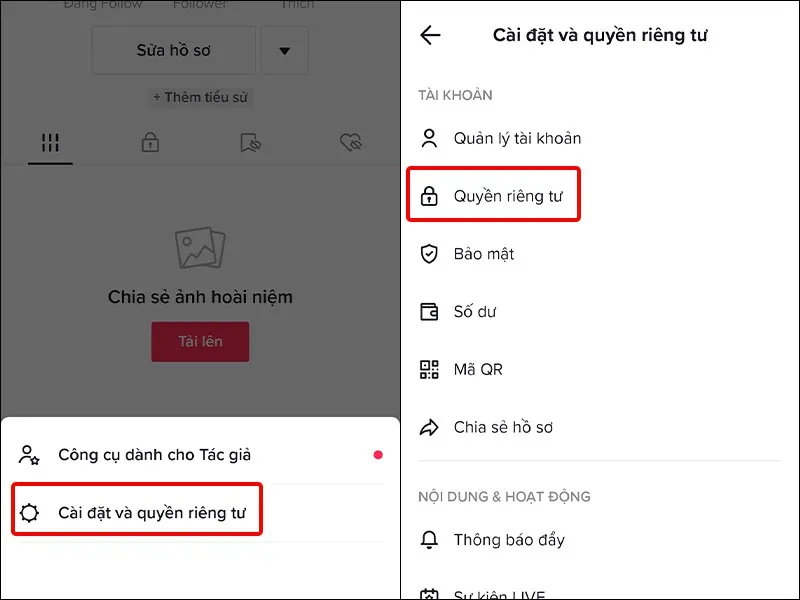 Hướng dẫn tải toàn bộ dữ liệu TikTok về điện điện thoại, máy tính một cách đơn giản