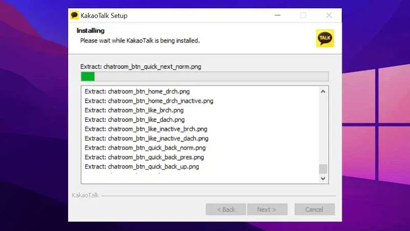 Hướng dẫn tải ứng dụng KakaoTalk về máy tính Windows