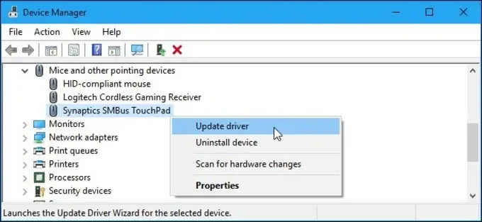 Hướng dẫn tải về và cài đặt trình Synaptics touchpad driver cho bàn di chuột trên laptop